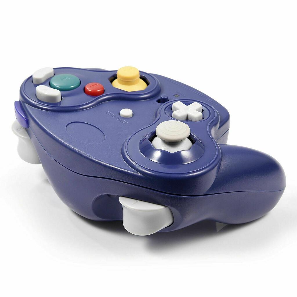 2.4G Wireless NGC Game Controller with Vibration, Compatible with Wii Console, Multi-Color Options