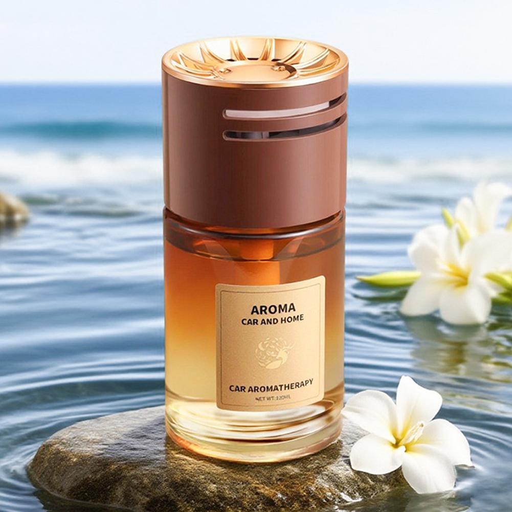Car Air Freshener Natural Plant Aromatherapy Perfume Interior Essential Refreshing Anti Fatigue Long-Lasting Auto Aromatherapy