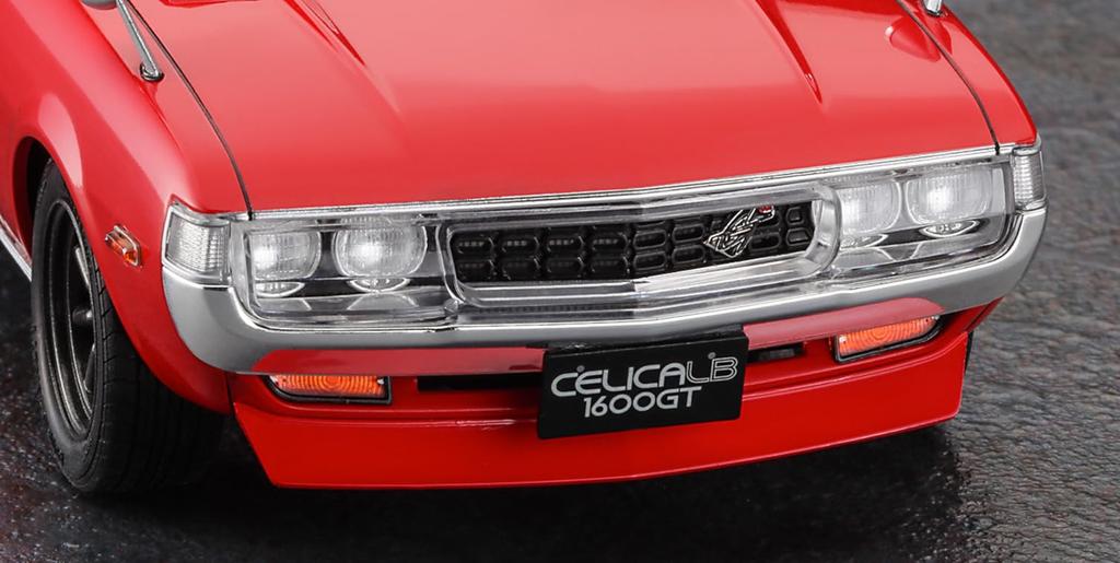 Hasegawa scale Toyota Celica LB 1600GT with Racing Jacket Plastic Model Kit 20795 1/24