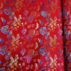 Wide 114cm Embossed Jacquard Fabric Butterfly Design Sewing Material Cheongsam Dress Garment Fabric Sold By Meter