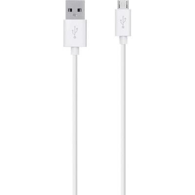Micro-USB-Kabel - Belkin - 1,2 m - Laden und Synchronisieren - Weiß - USB 2.0