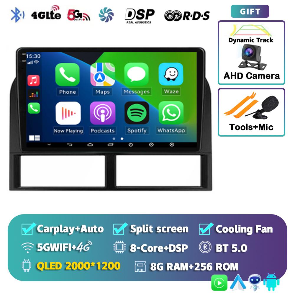 Android 14 Carplay For Jeep Grand Cherokee II WJ 1998-2004 Car Radio Navigation GPS Video Multimedia Player Autoradio Wifi+4G BT