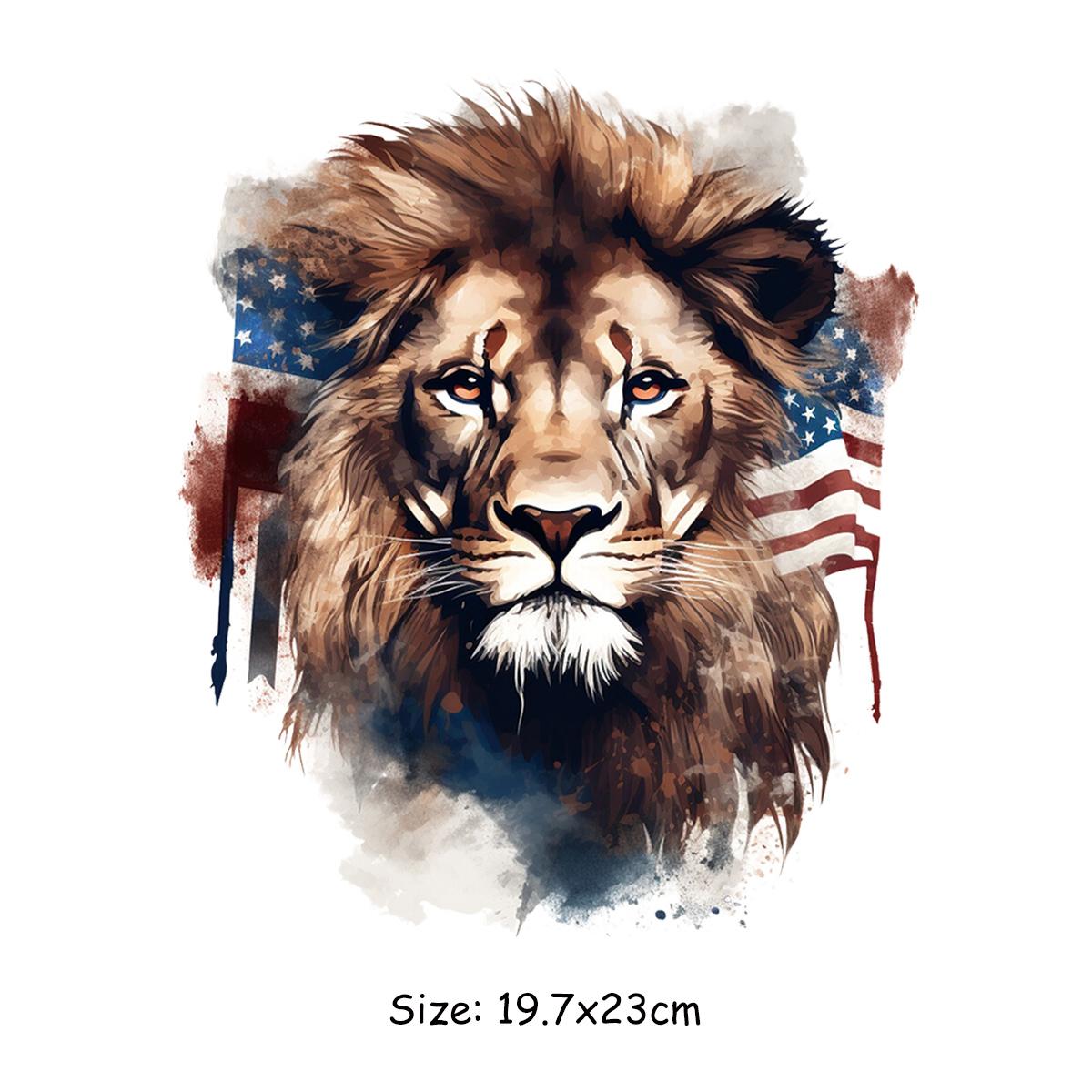 

Виды львов, нашивки для одежды, термопресс, толстовки с теплопередачей, Diy Parches, Ropa, джинсы, наклейка на одежду, термоклеевые нашивки