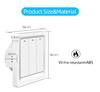 Hot Selling 1 Smart Life WiFi 10A PC Light Switch UK EU Standard Touch Panel Wall Switch Push Button Technology