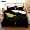 Mysterious Pattern Digital Print Polyester Bedding Sets Child Kids Covers Boys Duvet Cover Set For Teens Comforter Bedding Sets