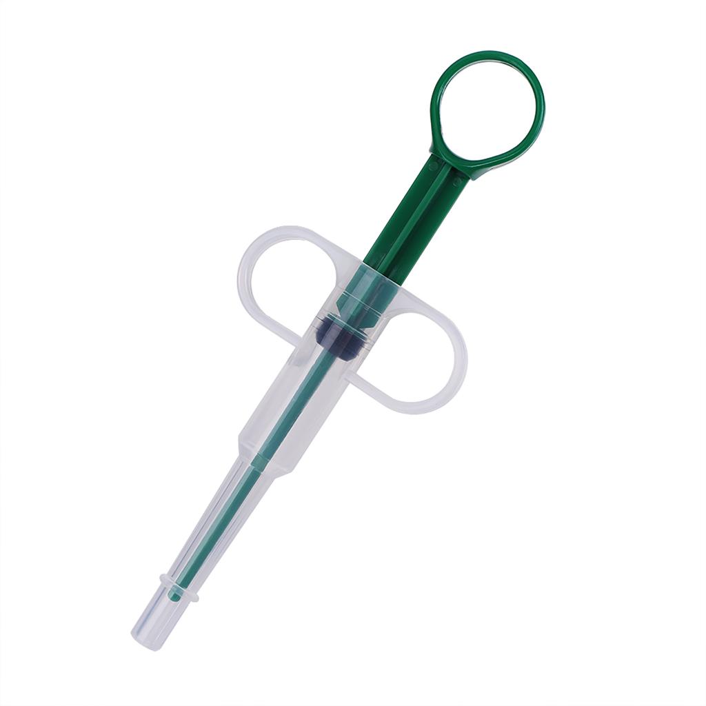 Rundköpfiger Haustier-Medikamentenspender Weichspitzen-Spritze Tropfer-Fütterer für Hunde & Katzen