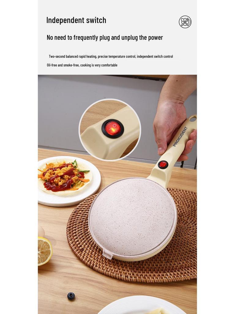 European Thin Pancake & Meat Grill Maker: Multi-functional, For Spring Roll & Thousand-Layer Wrapper