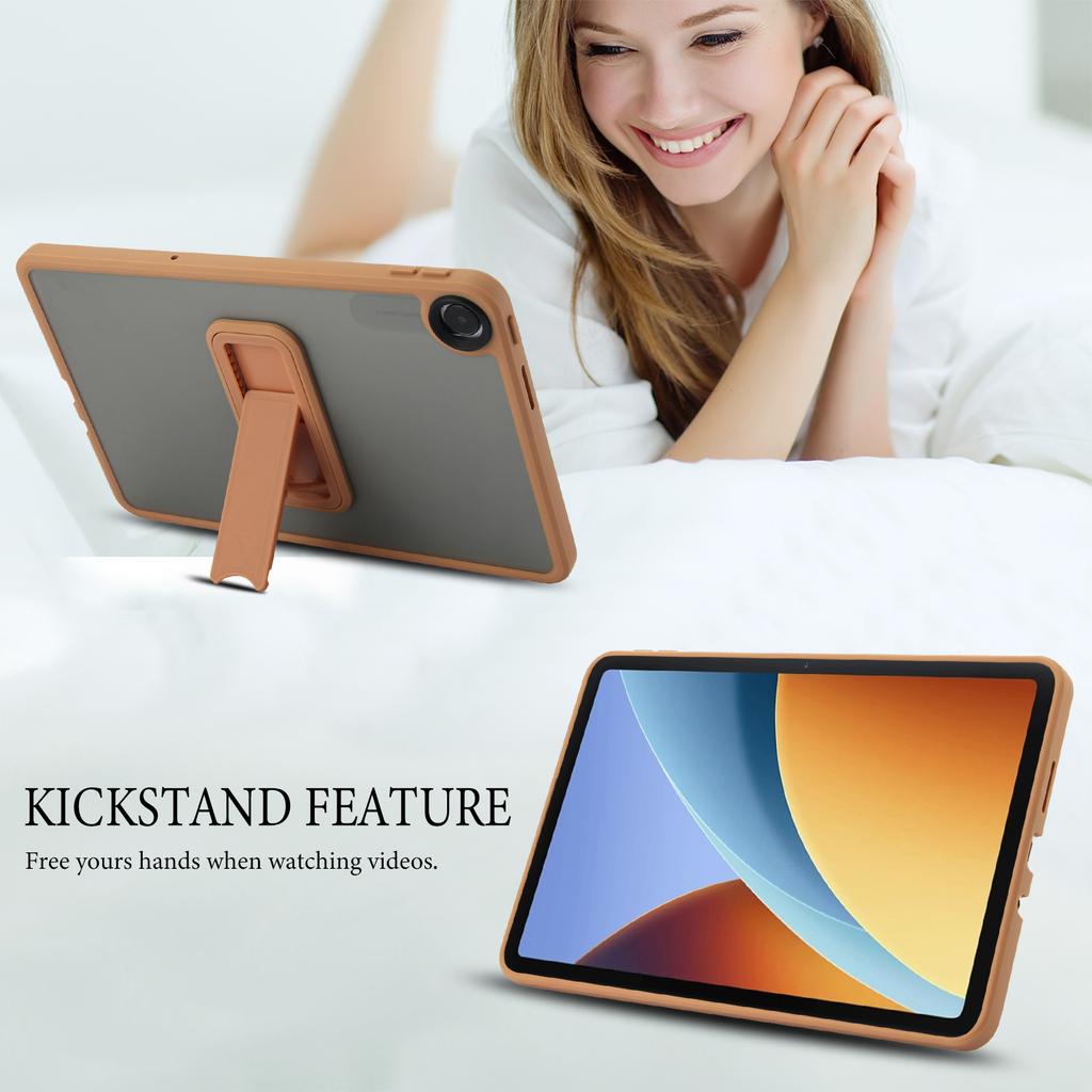 For Poco Pad C1 9.7" Redmi Pad 2 9.7 Case with Kickstand TPU + PC Hybrid Skin-Touch Tablet Cover Protective Shell