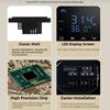 White Backlight Floor Heating Controller Electric Heat Thermostat  Room Temperature Control