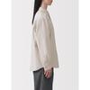 MUJI Men's Washed Broad Fit Long Sleeve Shirt