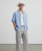Stripe Line White Panama Hat