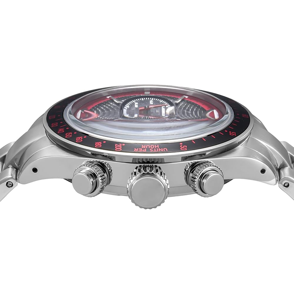 AngelClover MF Ghost Collaboration Watch 2026 Edition, Designed by Natsumu Katagiri, Toyota 86GT Model, Solar, 10 ATM Water Resistance, Mineral Glass,