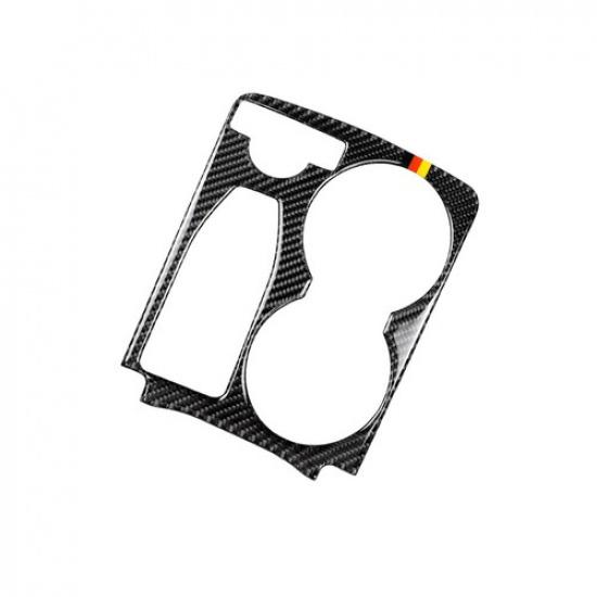 Best Car Water Cup Carbon Fiber Holder Panel Cover For Mercedes-Benz GLK 2008-15