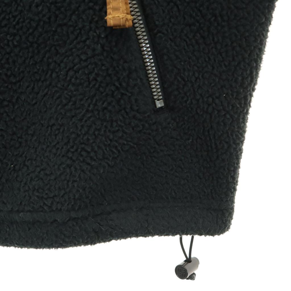 Columbia half button Fleece jacket S black Outdoor Pullover Women Used