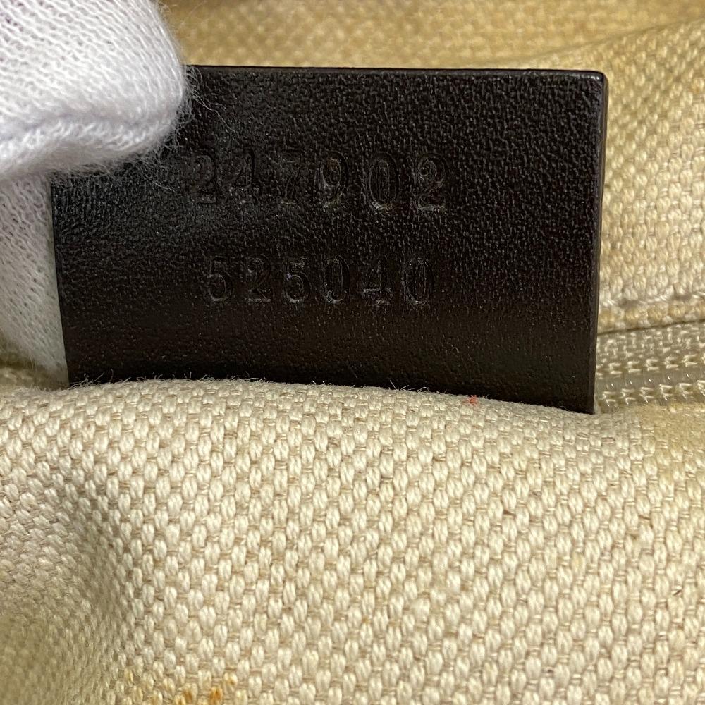 Gucci 247902 2WAY GG Canvas GG Canvas Handbag Brown GG Canvas Women Used