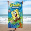S-Sponge Bob S-S-SquarePants Microfiber Beach Towel Absorbent Quick Dry Soft Yoga Swimming Resort Mountain Climbing Towel