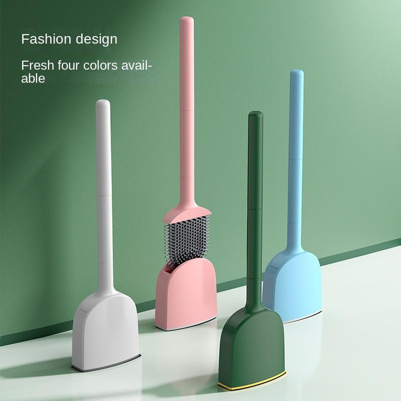 

Toilet brush home without dead corner wall hanging синий
