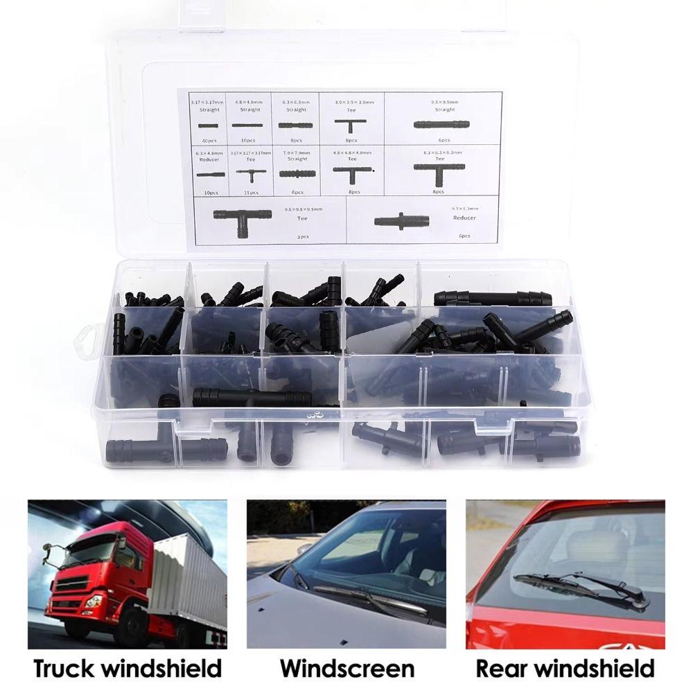 Clip Combination Quick Connect Fittings Tee Connectors Car Water Pipe Fittings Vehicle Maintenance