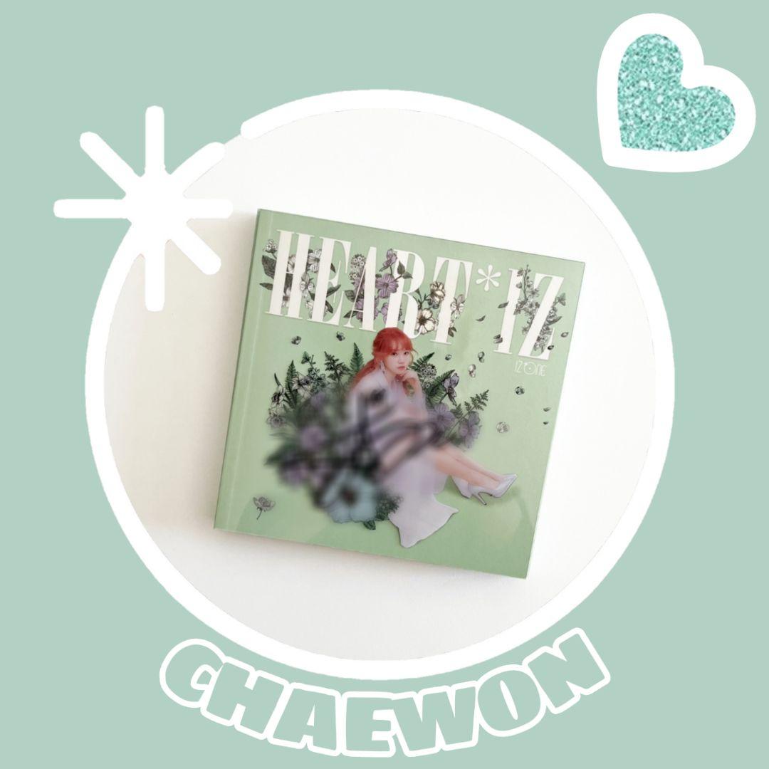 

[USED] IZ*ONE HEART*IZ Autographed Album Chaewon Edition