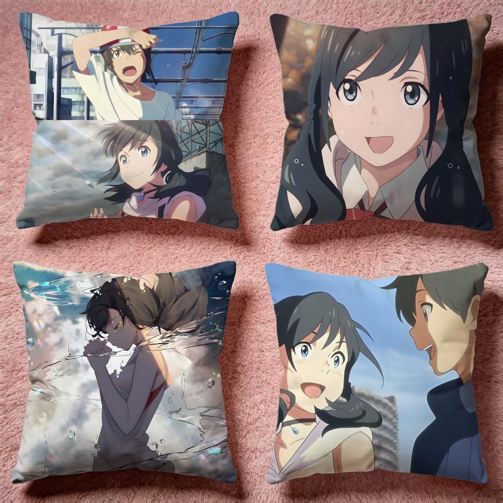 Hot WWeathering With Youable Cushion Cover Premium SkinFriendly Pillow Case MultiPurpose for Home Office Travel
