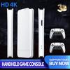 Retro Game Console Set 4K HD Multimedia Plug and Play Video Game Stick with Dual 2.4G Wireless Controllers for Home TV 128GB