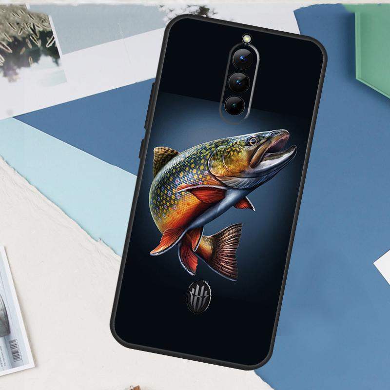 Trout Fish Fishing For Nubia Red Magic 10 Pro Plus 6 7 6S 7S Pro 5G 6R RedMagic 8S 9S 9 8 Pro Plus Phone Case