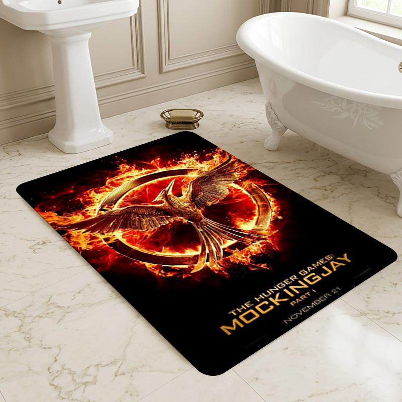 Mockingjay Living Room Nonslip Area Rug Soft Carpet For Bedroom Game Playroom Sofa Office Home Decor Doormat Christmas Gift C9302192
