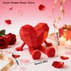 Jointed Miniature Valentine's Day Heart Figurine, Perfect Valentine Party Décor for Home, Creative Love Gift for 2026