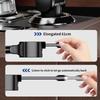 UYUXIO USB C Car Charger Adapter 66W Super Fast Charging with Retractable Cable for iPhone iPad Samsung Android Phones MacBook