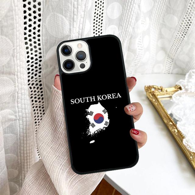 South Korea Flag Phone Case For Samsung Galaxy S10 S22 S23 S24 Note 10 20 Lite S20 Plus S21 Ultra Back Cover