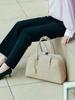 Komorebi Museum B01-L-6 Cow Leather Bowling Bag Large_Suede Beige