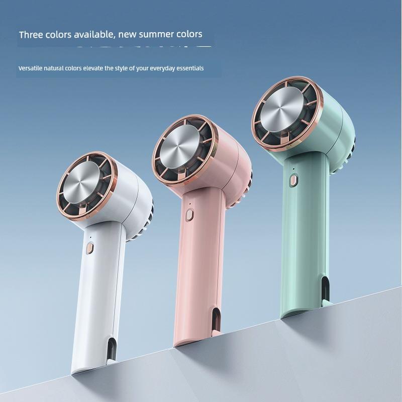 2024 New Model Cold Compress Fan with Semiconductor Cooling, Portable Mini Fan with Carabiner for Outdoor Use