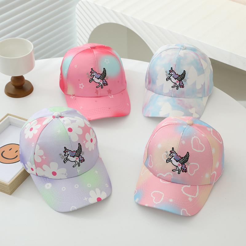 High quality children's hat unicorn cartoon baseball cap spring and autumn boys and girls outdoor sunshade cap