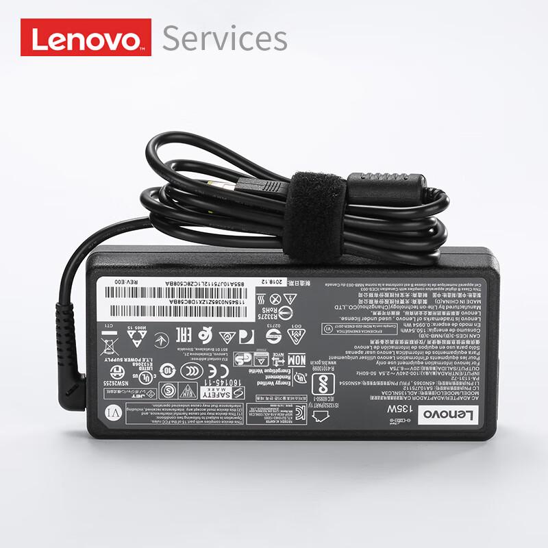 Lenovo Original 135W Laptop Charger with Square Port