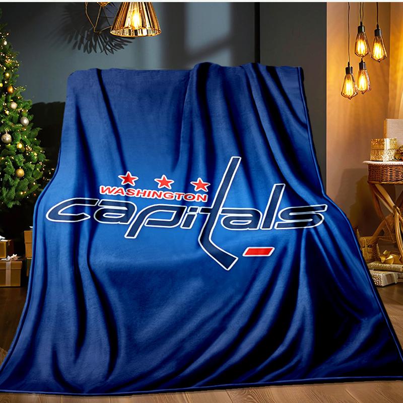 Washington Team Spirit Blanket Flannel Throw for Sofa, Indoor, Camping, Living Room, Office, Chair, And Bed Soft Birthday Gift