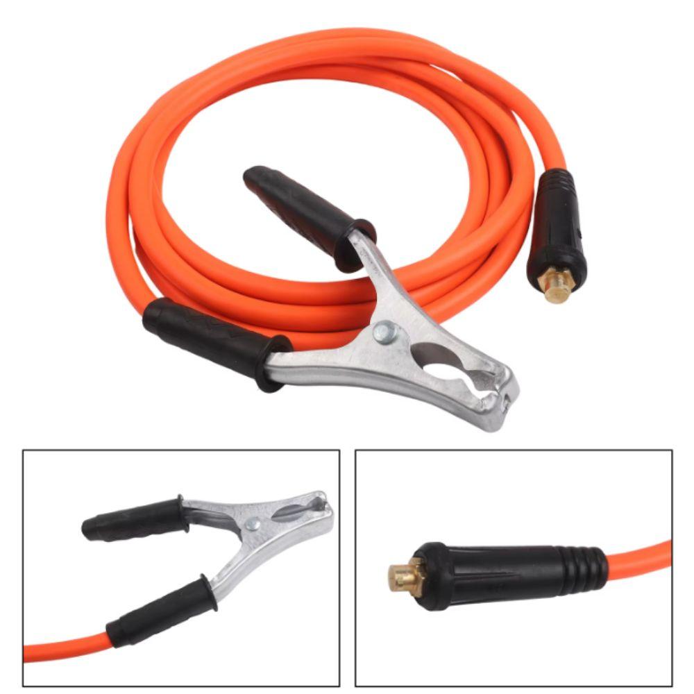 Metal Plastic Ground Wire Heavy Duty Electrode Holder Tool Welding Wire Cable MMA Welding