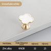 Oukali Four Leaf Zinc Alloy Furniture Mix Color Cabinet Handles Knobs