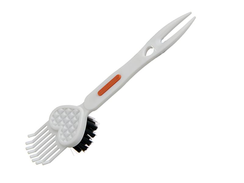 Hygiene Tools for Food Industry Janitorial Food Factory Brush Hand Held Scrub Brush Industrial 4.1x3x19.1cm белый