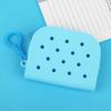 Cartoon Solid Color Silicone Hole Bags And Coordinates Cute Waterproof Bags