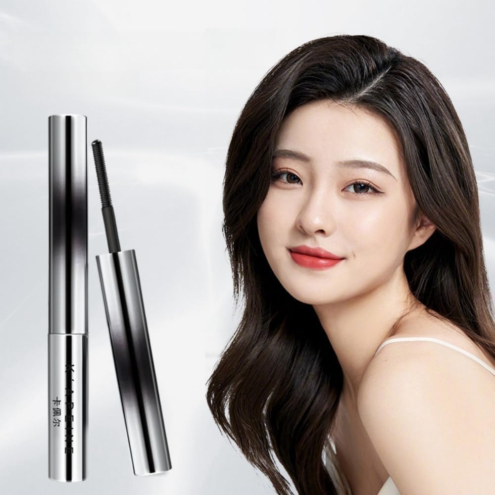 LEEINTO 2PC Curling Mascara Accentuates the Look of Your Waterproof and with Metal Popular Item - Three-dimensional Eyes, Long-lasting, Sweat-proof,