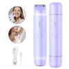 Hatteker Dual Head Epilator for Women Waterproof USB Rechargeable Portable Hair Removal Device for Legs Underarms And Bikini Line