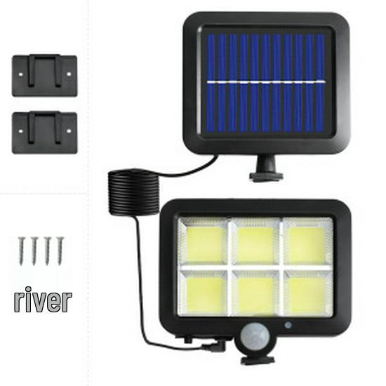 Super Bright Waterproof Solar Wall Light with Motion Sensor for Indoor & Outdoor Use