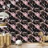 Marble Wallpaper Black, Brown and Red for Living Room and Bedroom 50x1000