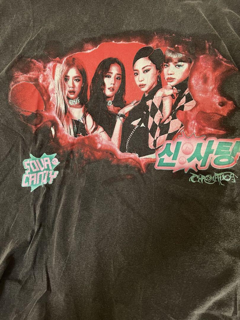 

[USED] BLACKPINK Sour Candy T-shirt XL