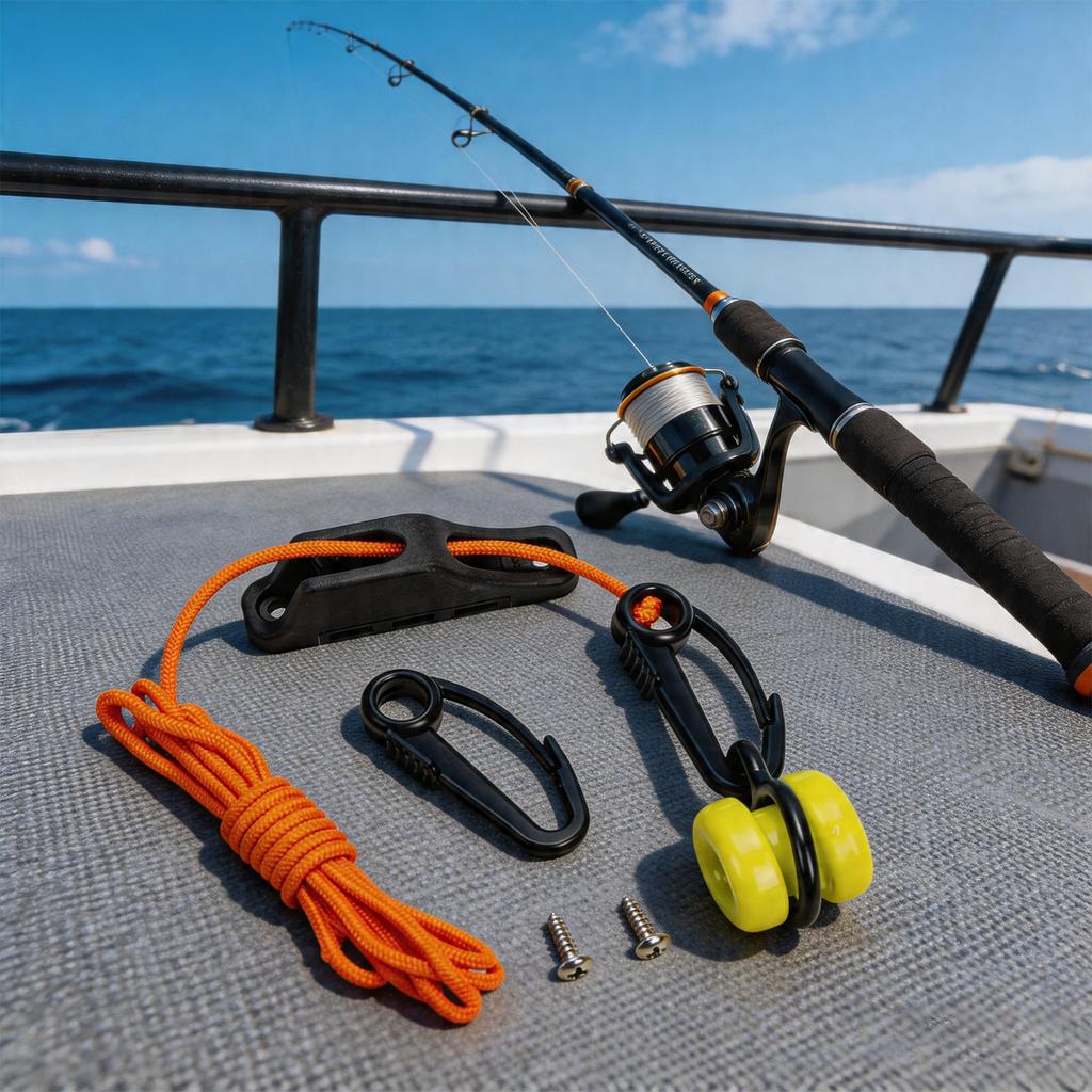 Recuperador de Peso para Downrigger con Cable de 86,6 Pulgadas Herramienta de Aparejo de Pesca Herramienta de Pesca en Barco para Pesca al curricán y Pesca de Profundidad