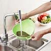 CHAHUA Dual-Layer Plastic Kitchen Strainer Basket