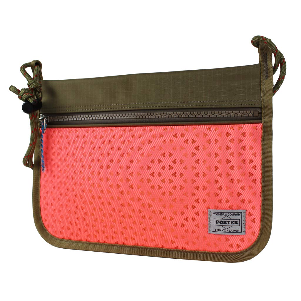 

[Porter] PORTER HEXARIA SACOCHE Shoulder Bag 682-17954 Fuchsia Pink21