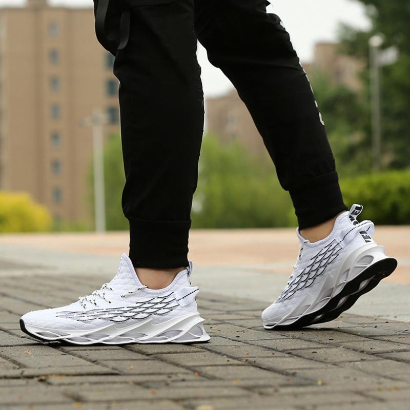 Men's Lightweight Breathable Low-Top Casual Sneakers - Slip- Sole, All-Season Comfort for Hiking & Daily Wear, Lightweight Mesh Upper