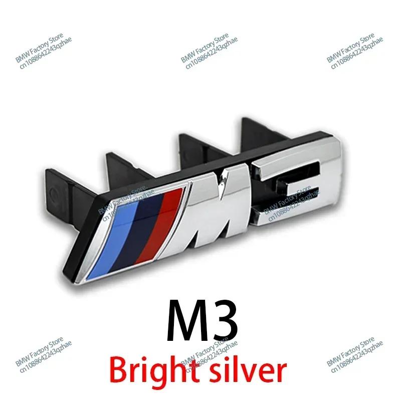 Emblema Fivela de Grade Frontal 3D para Carro Acessórios de Estilo para Carro Para BMW M Logo M1 M2 M3 M4 M5 M6 M7 F48 E83 F39 F10 F30 G01 E84
