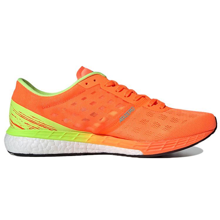 Adidas Adizero Boston 9 Comfortable Mesh Synthetic Leather TPU Shock Absorption Non-Slip Wear-Resistant Low-Top Running Shoes GZ0310